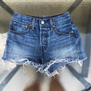 Levi's Women's High Waisted Jean Shorts *Altered*
